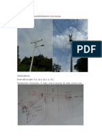 Activities: 1. Electrical Transmission/Distribution Line Survey