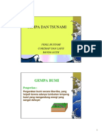 Gempa Dan Tsunami 1