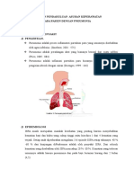 Laporan Pendahuluan Pada Pasien Dengan Pneumonia