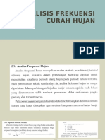 Analisis Frekuensi Curah Hujan