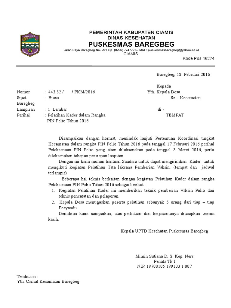 Yuk Simak 6 Contoh Surat Tugas Berdasarkan Tata Naskah Dinas Terbaik