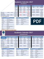 Academic Calendar 2017