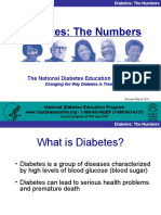 Diabetes The Numbers