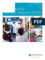 Seattle Children's - 2009 Community Benefit Report