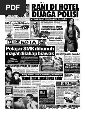 Poskota 3 Mei 2009 | PDF