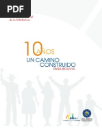 10 años FAM-Bolivia