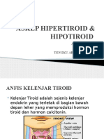 Askep Hipertiroid & Hipotiroid