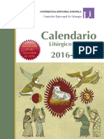 2016-2017 Calendario Liturgico