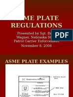 Asme Plate Regulations Powerpoint
