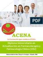 Diploma Universitario Act. Farmacoterapia Farmacología Clínica