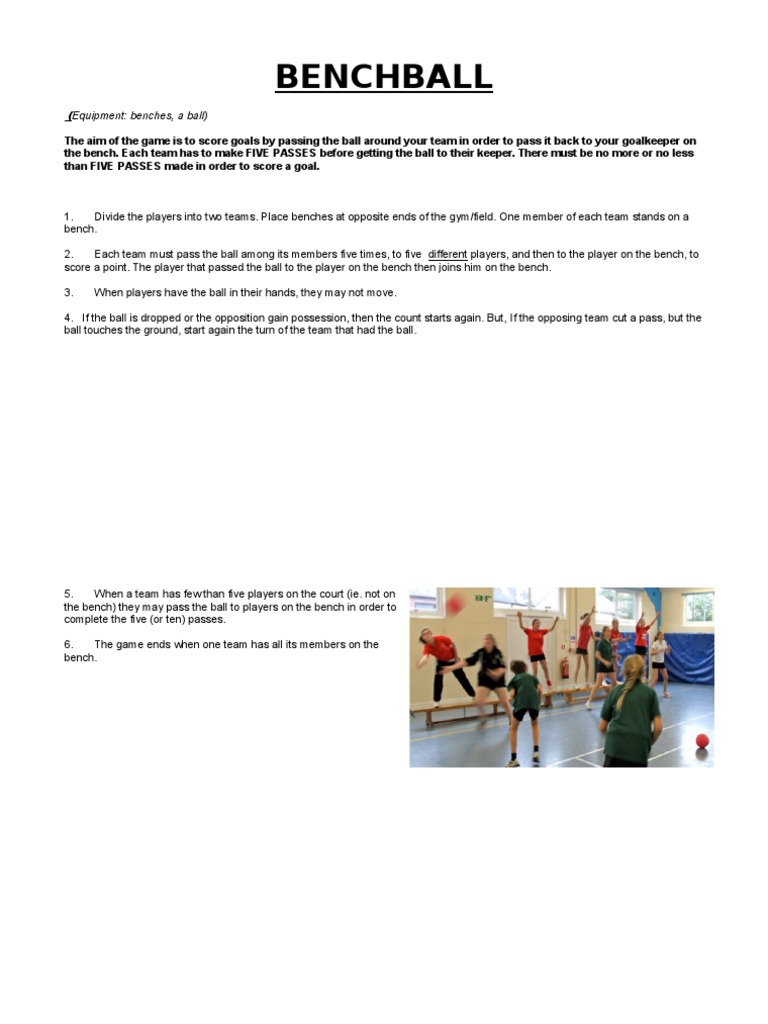 Bench Ball PDF