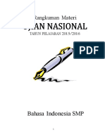Rangkuman Materi UN Bahasa Indonesia SMP Upload