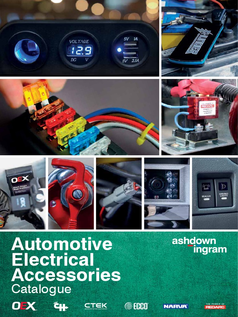 Ashdown Ingram Automotive Electrical Accessories Catalogue 2015 Battery Charger Electrical