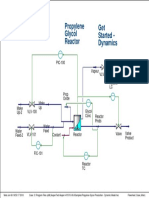 Propylene Glycol Production - Dynamic Model