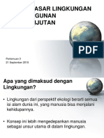 PT 3 Konsep Dasar Lingkungan Dan Pembangunan Berkelanjutan