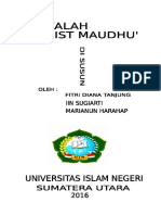 MAKALAH Hadist