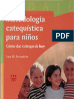 Benavides Luis Maria - Metodologia Catequistica para Niños - Como Dar Catequesis Hoy PDF