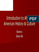 Introduction To African American History & Culture