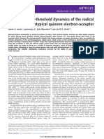 Ultrafast Above-Threshold Dynamics of The Radical Anion of A Prototypical Quinone Electron-Acceptor