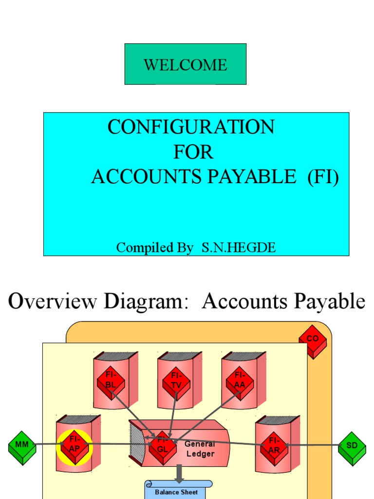 Configuration FOR Accounts Payable (Fi) : Welcome | PDF | Accounts ...