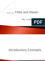 Land Titles and Deeds (2015) Revised