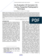 Non Destructive Evaluation of Corrosion On Insulated Pipe Using Tangential Radiographic Technique PDF