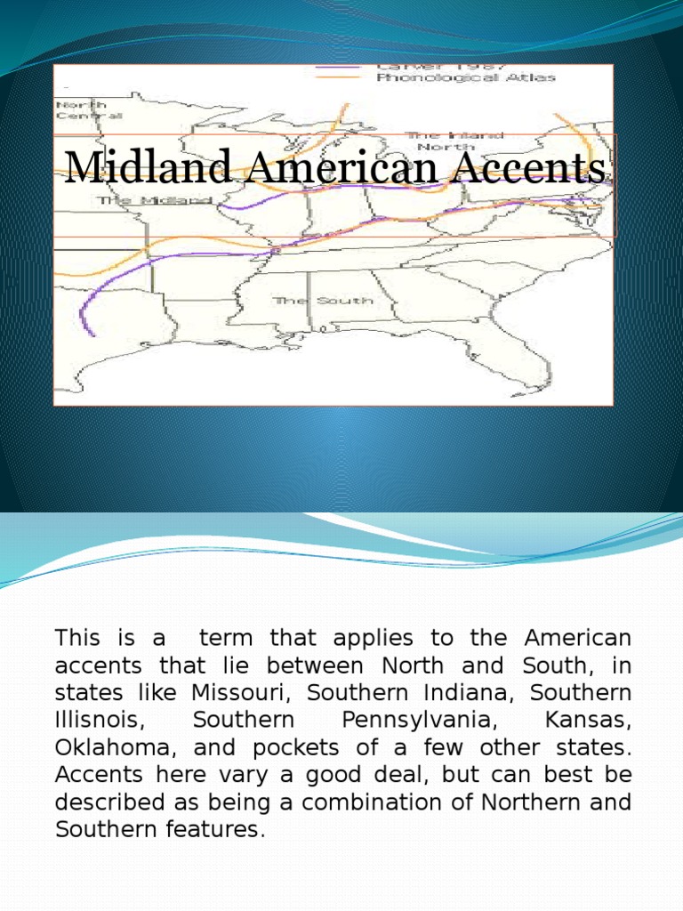 Midland Accent PP PDF Languages Language Arts & Discipline