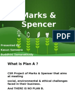 Marks & Spencer Plan A