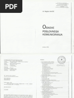 Dr. Bogdan Kavčič - Osnove Poslovnega Komuniciranja | PDF
