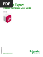 Process Expert Process Templates User Guide