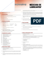 MSDS - Aceite Hidraulico ISO 68