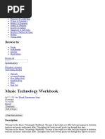 Music Technology Workbook - Chord (Music) - Music