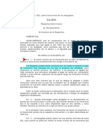 Ley No. 302 Sobre Honorarios de Los Abogados