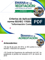 Criterios Aplicación ISO 17020