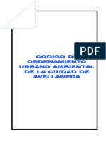 Codigo de Ordenamiento Urbano Ambiental Avellaneda