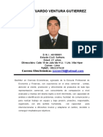 CV Jose Ventura Gutierrez Plaza Norte