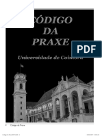 Codigo Da Praxe Universidade de Coimbra