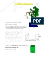 Ficha de Reforço_th. Pitagoras e Solidos Geométricos