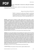 Aspectos Relacionais Familiares e Sociais Da Relação Pai-filho