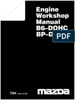 Mazda Engine BP-B6 Workshop Manual PDF