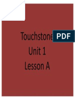 1A1 - Unit 1 - Lesson A