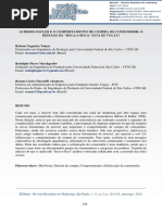 Artigo as Redes Sociais e o Comportamento