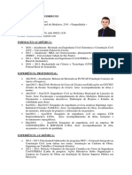 Bruno Noronha Rodrigues - Curriculo