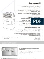 Manual Abanico Refrescante de Aire Honeywell