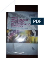 Pasos para Elaborar Proyectos de Investigacion Cientifica (Santiago Valderrama Mendoza)