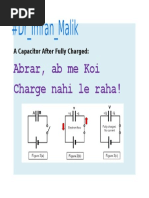 A Capacitor After Fully Charged