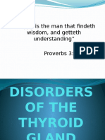 Disorders of the Thyroid Gland