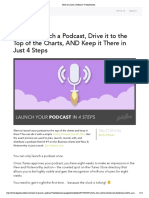 How to Launch a Podcast _ 4-Step Process