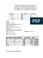 Taller de Calculo de Utilidades de Un Trabajador