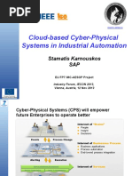 Cloud-based Cyber-Physical Systems in Industrial Automation